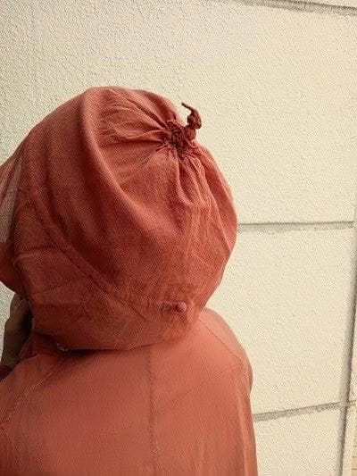 2023ババグーリトラベル☆未使用✩ミルコットン薄手のパーカー　ヨーガンレール