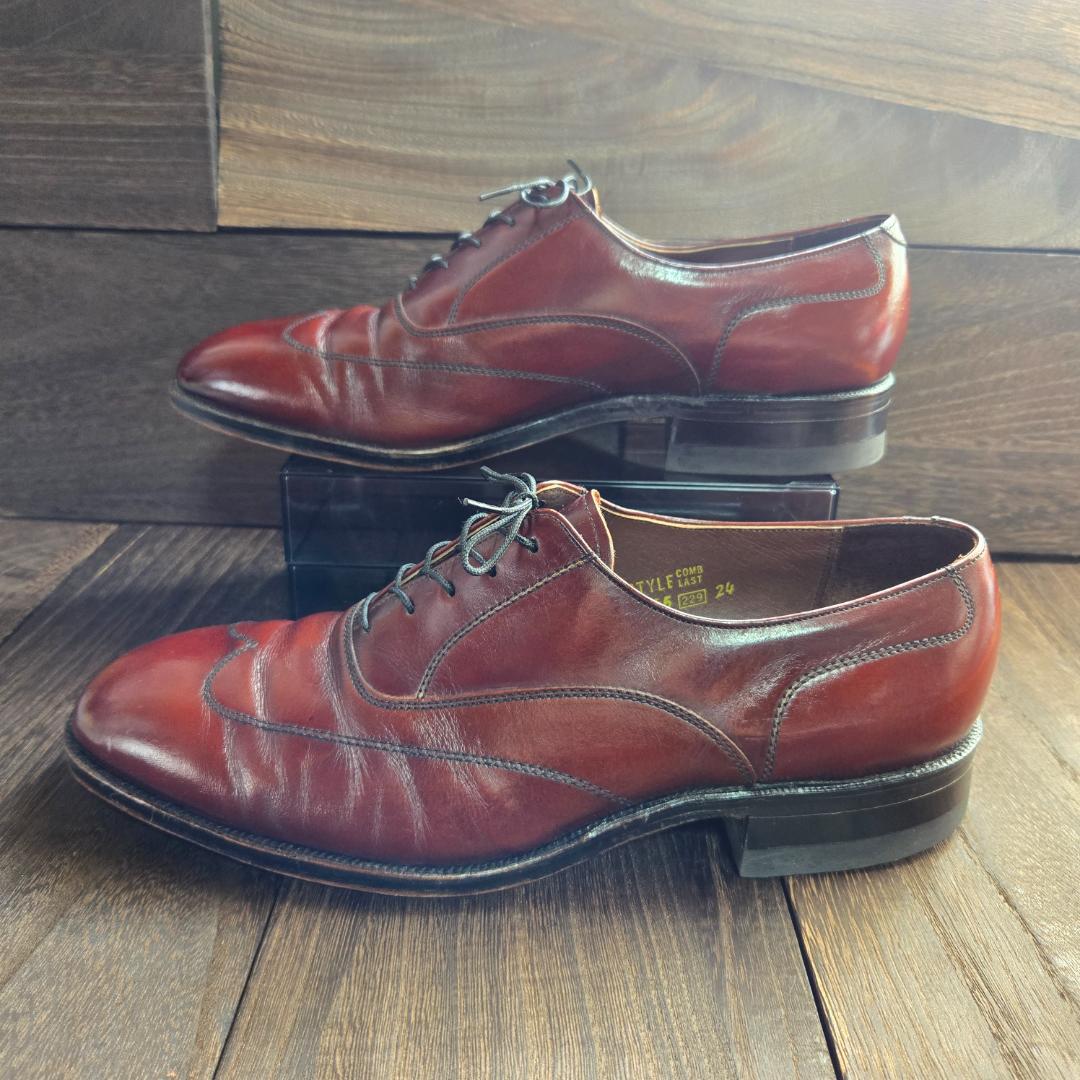 SEARS 99 シアーズ ウイングチップ レザーシューズ 70’ヴィンテージ