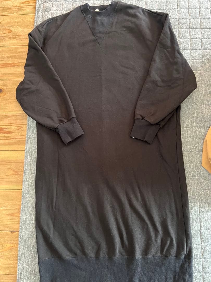 Oblada スウェットワンピース　ブラック