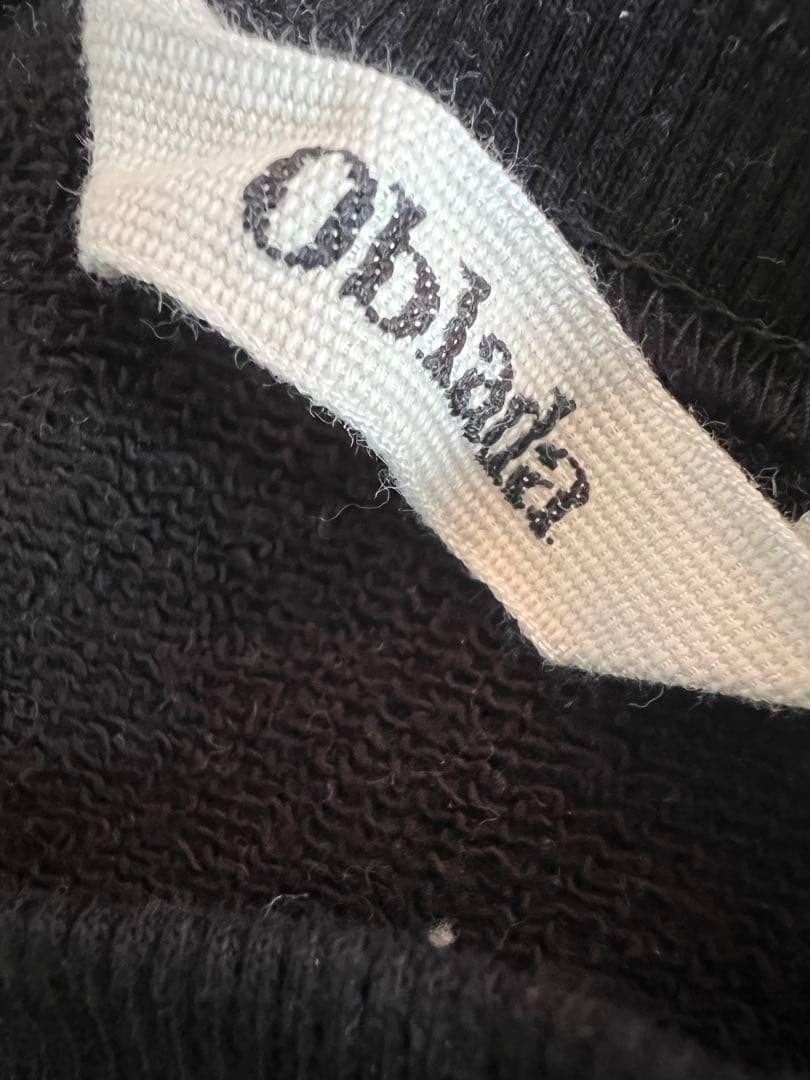 Oblada スウェットワンピース　ブラック