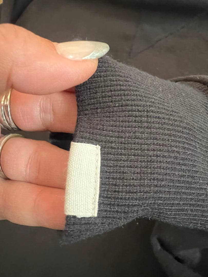 Oblada スウェットワンピース　ブラック