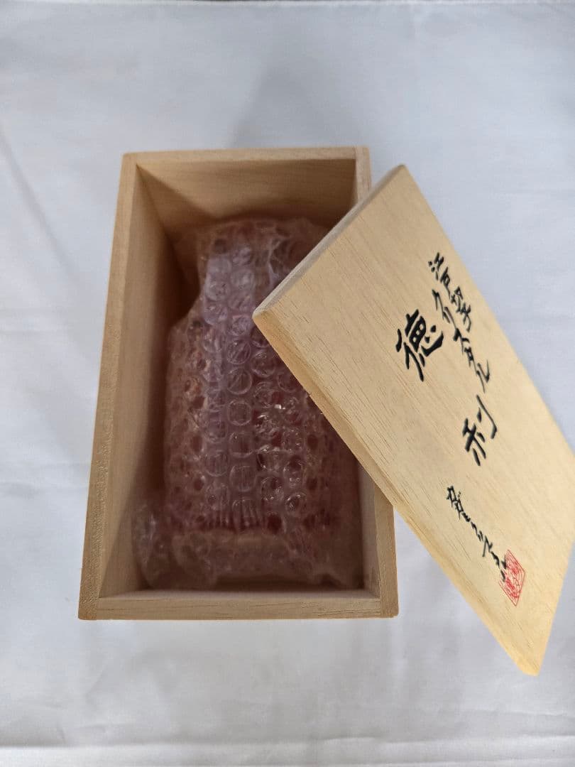 江戸切子クリスタル徳利専用箱付き ５個セット、約15cm