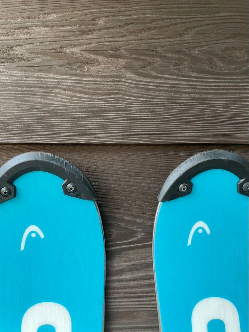 HEAD スキー 板 青 白 バインディング付き