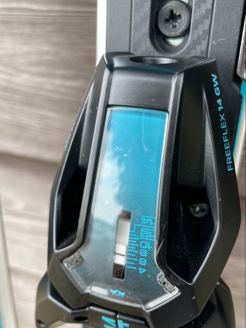 HEAD スキー 板 青 白 バインディング付き