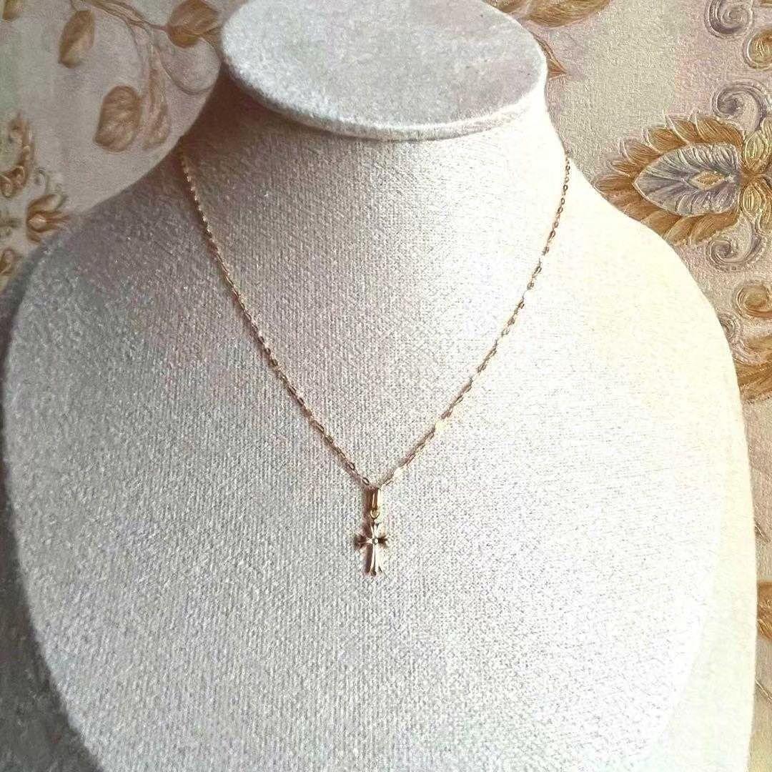 K18 クロス クロストップ 十字架 18K ネックレストップ ペンダントトップ
