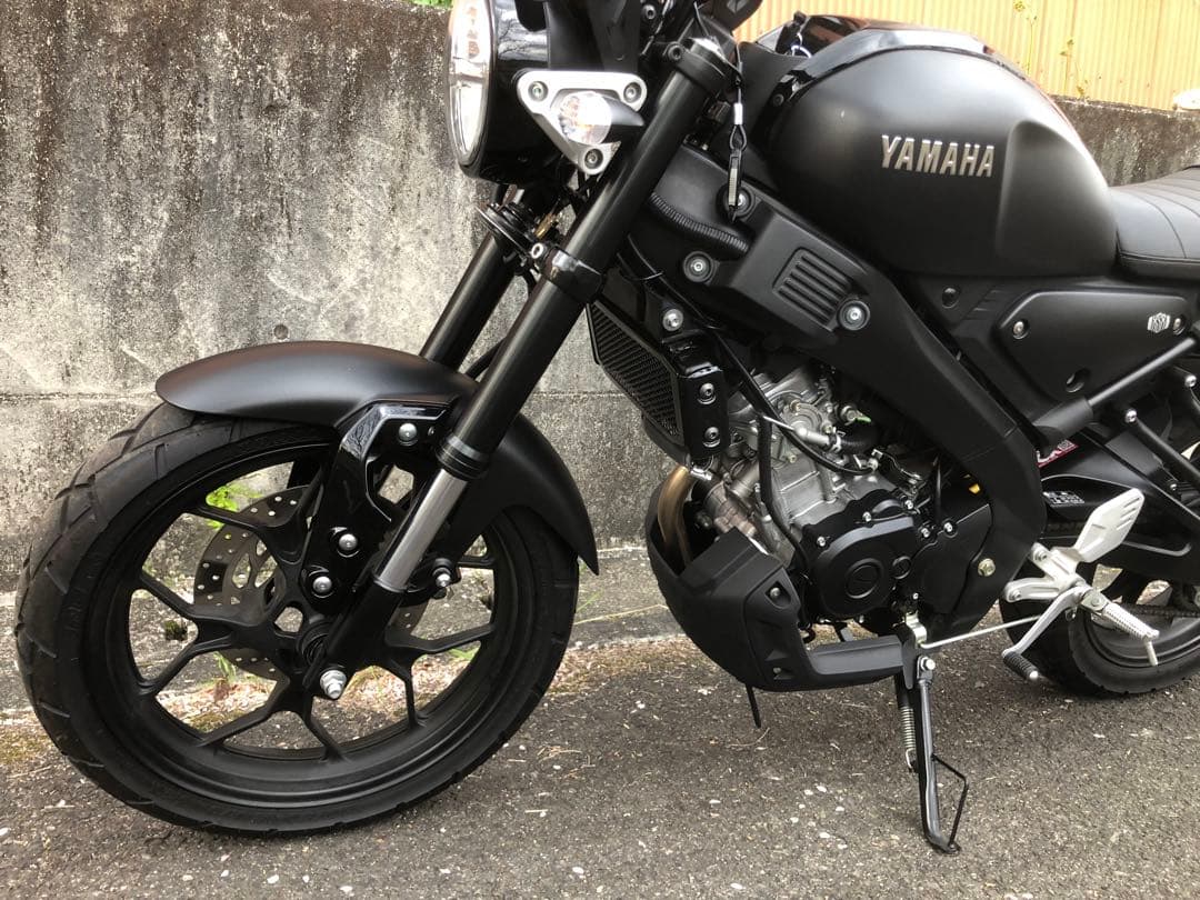 ヤマハ純正　XSR125・155用　ラジエターカバー