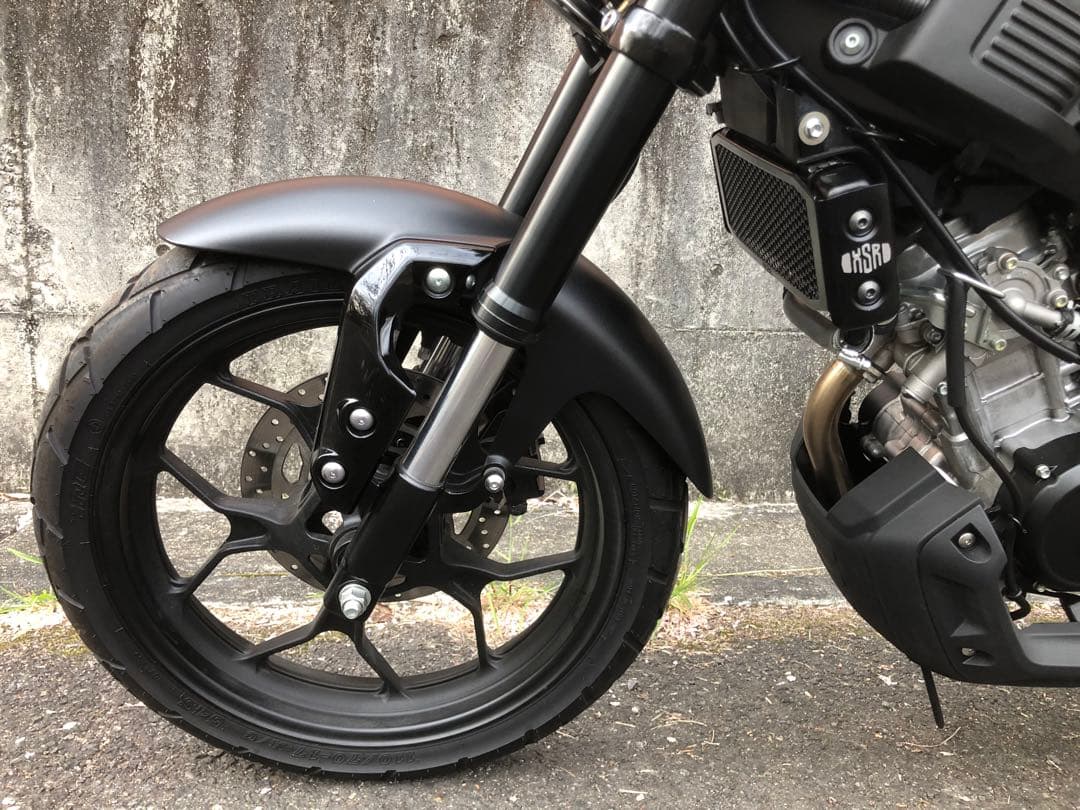 ヤマハ純正　XSR125・155用　ラジエターカバー