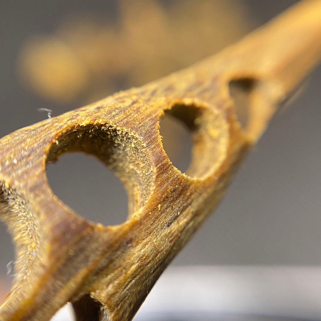 【極上品】高油分 伽羅 くり抜き端材 香木 濃厚な香り　5g