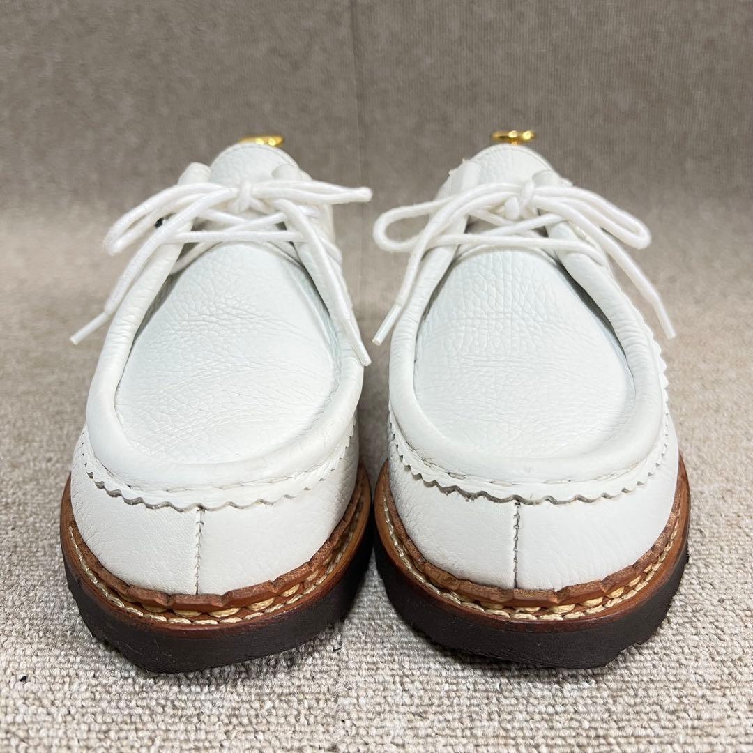 美品✨パラブーツ Paraboot ミカエル ホワイト シボ革 40