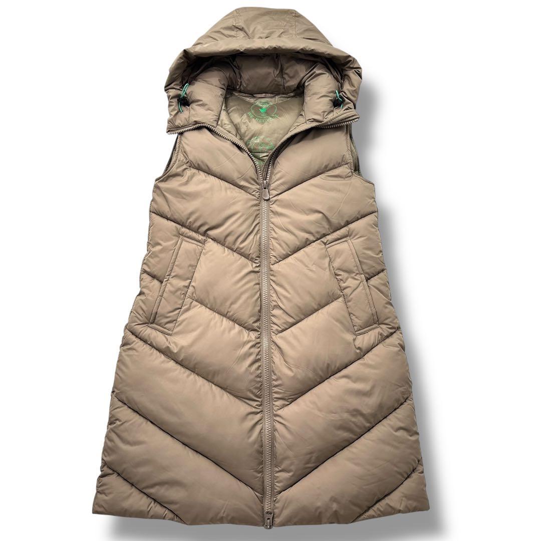 新品同様】セーブザダック ロングダウンベスト フーデッド　コート　 ジャケット