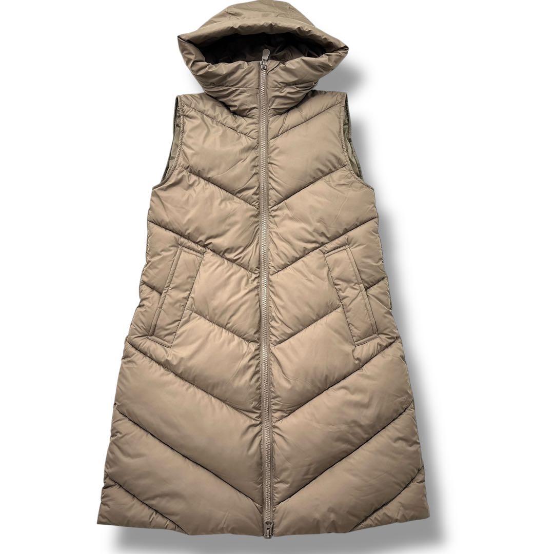 新品同様】セーブザダック ロングダウンベスト フーデッド　コート　 ジャケット