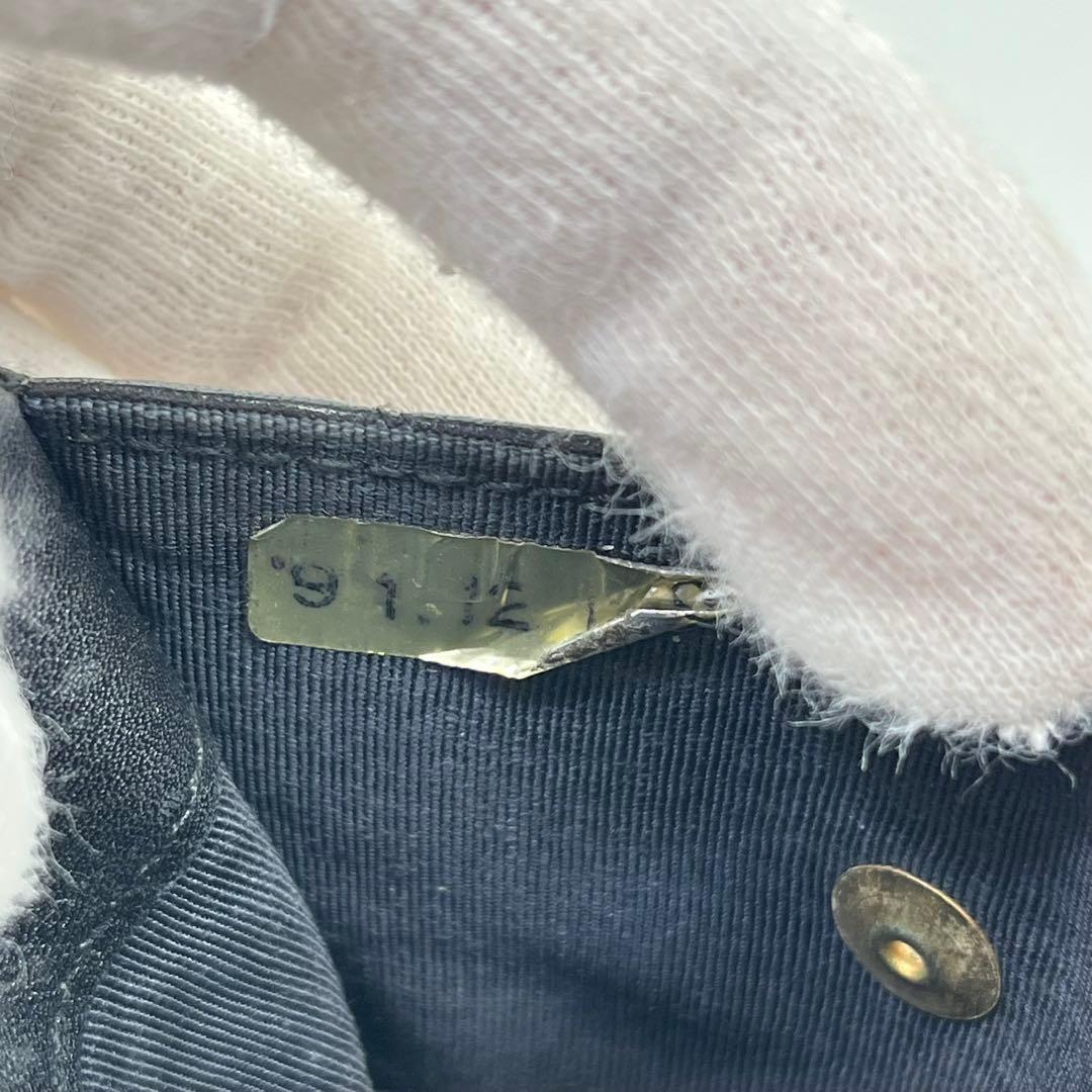 CHANEL ケース 小銭入れ ビコローレ ココマーク 黒 レザー