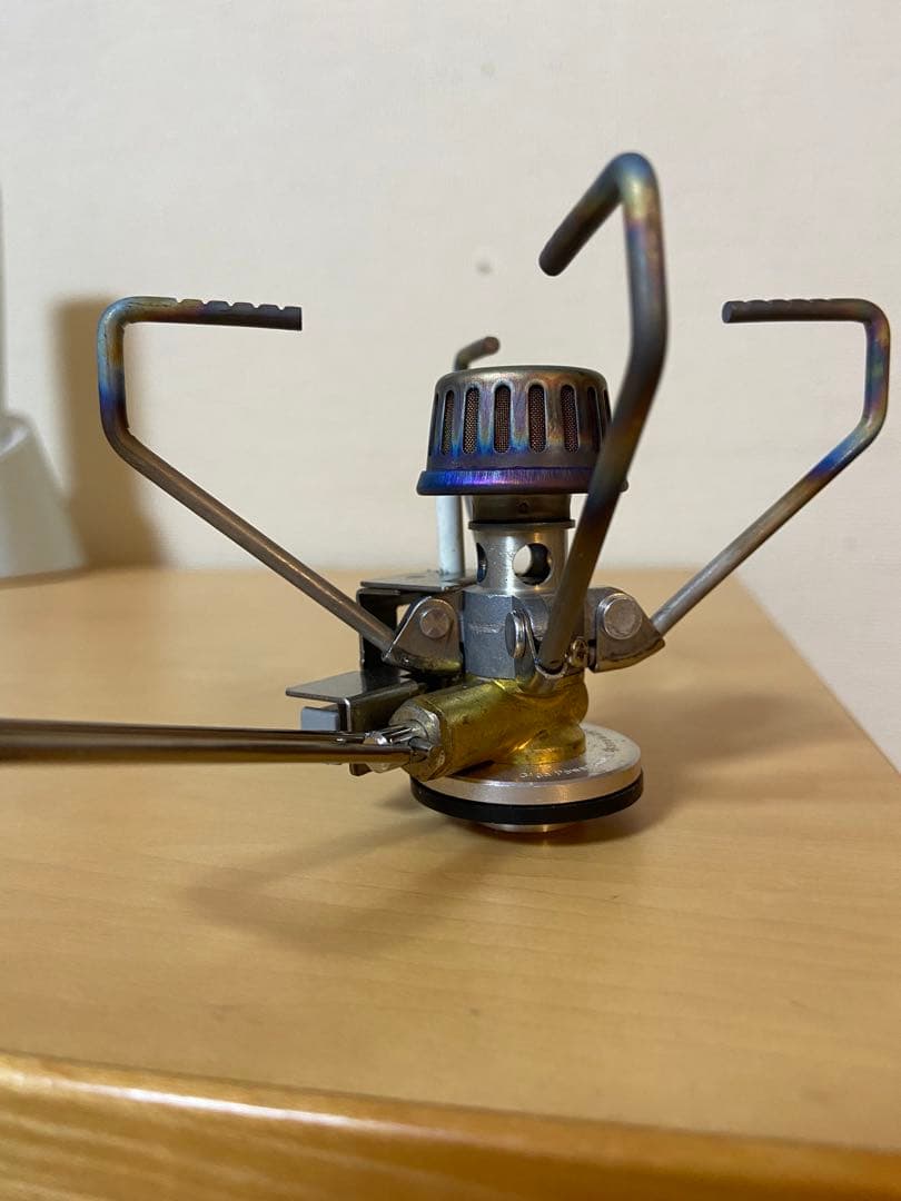  peak ギガパワーストーブチタン地オート　GST-100Aケース付属