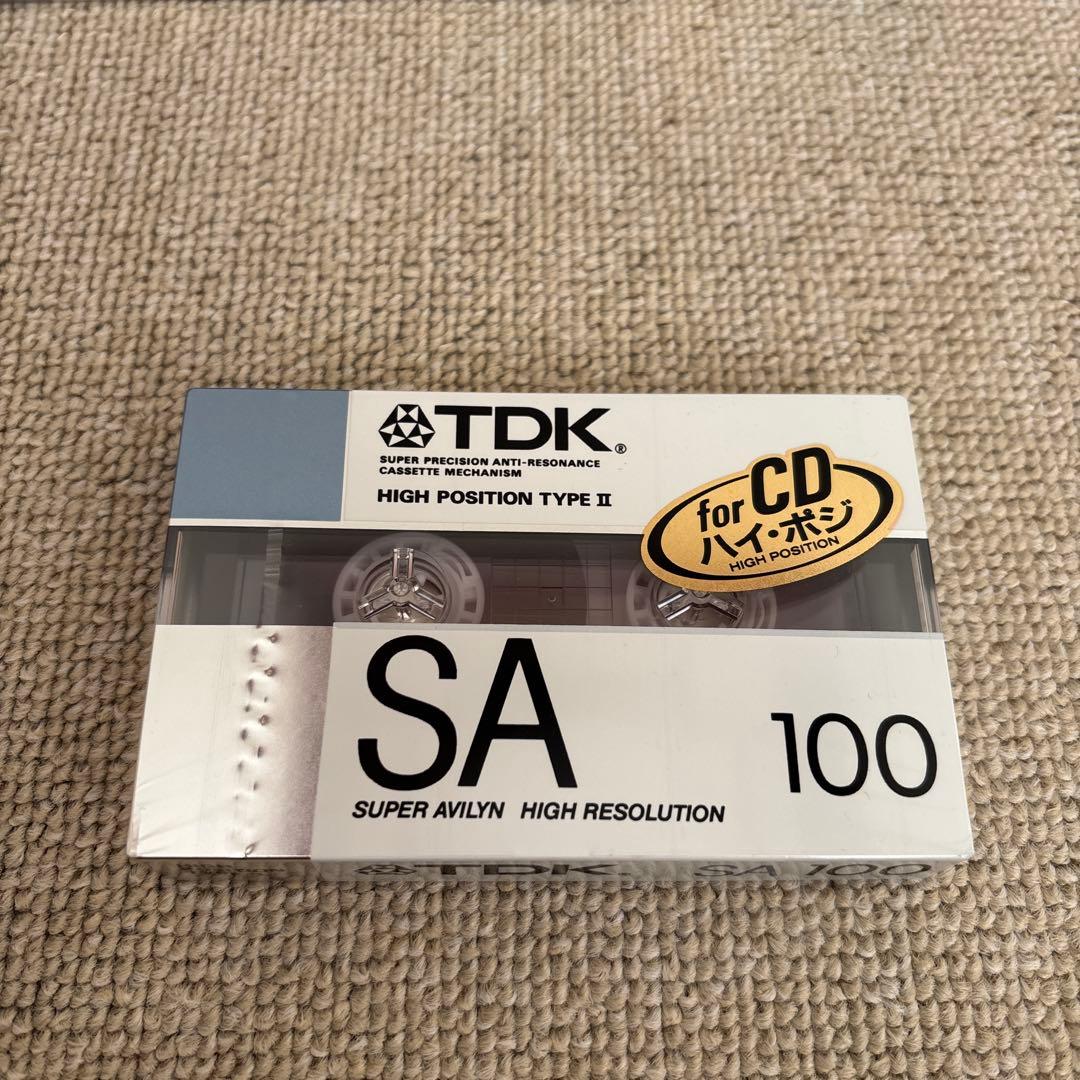 TDK SA100 未開封　１０個　外箱付き