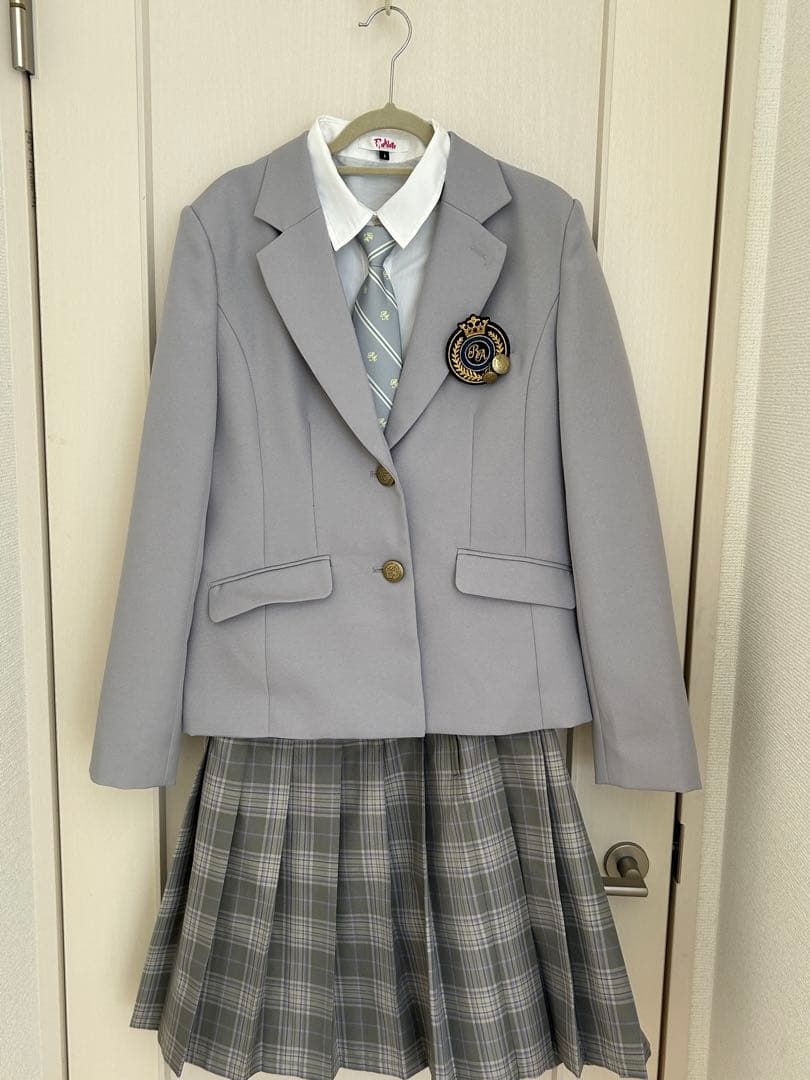 レピピアルマリオ【2024卒服】ブレザースカートネクタイシャツ付きローファー