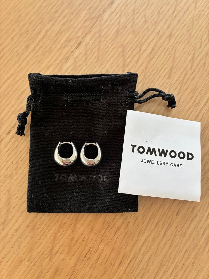 me様/TOM WOOD/トムウッド/Ice hoop small/シルバー