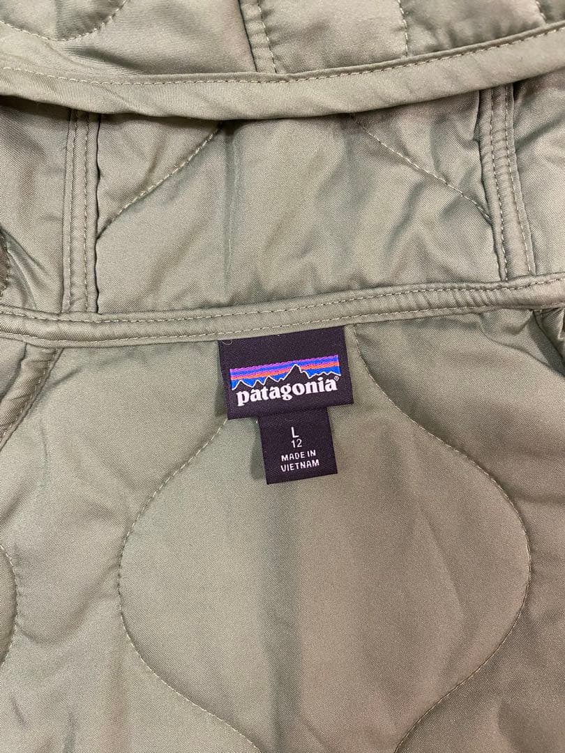 patagonia キッズ・キルテッド・パファー　L12