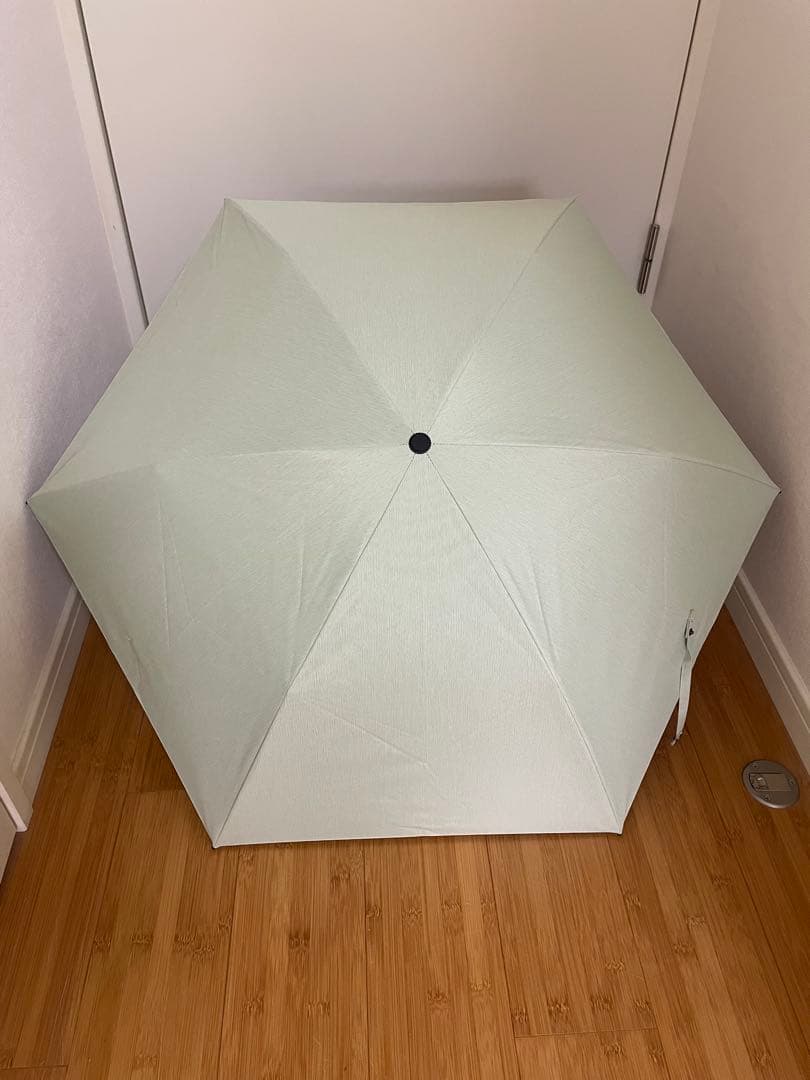 【使用3回美品】サンバリア 100 2段折コンパクト moku グリーン