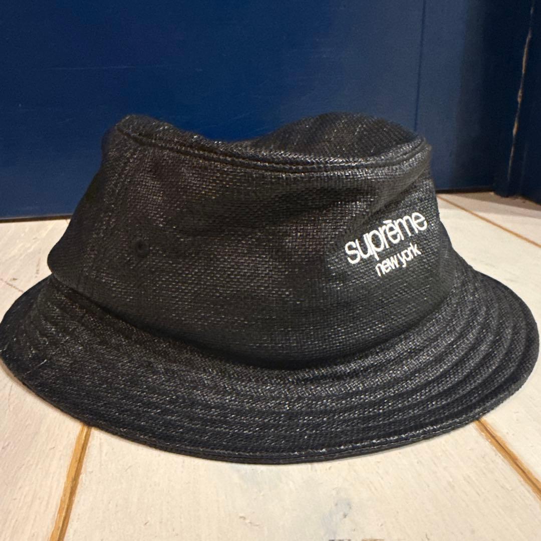 supreme raffia crusher ラフィアクラッシャー　ブラックML