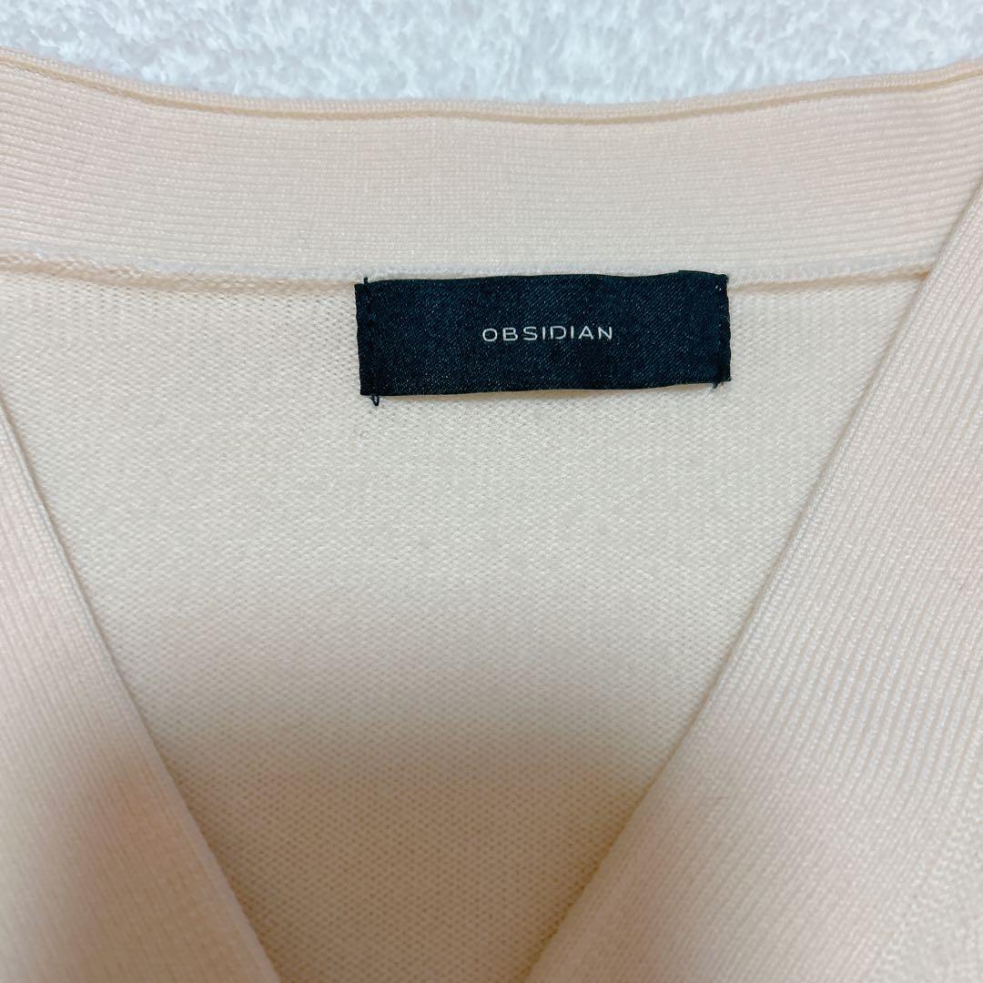 OBSIDIANオブシディアン ゴルフウェア ウールニット カーディガン