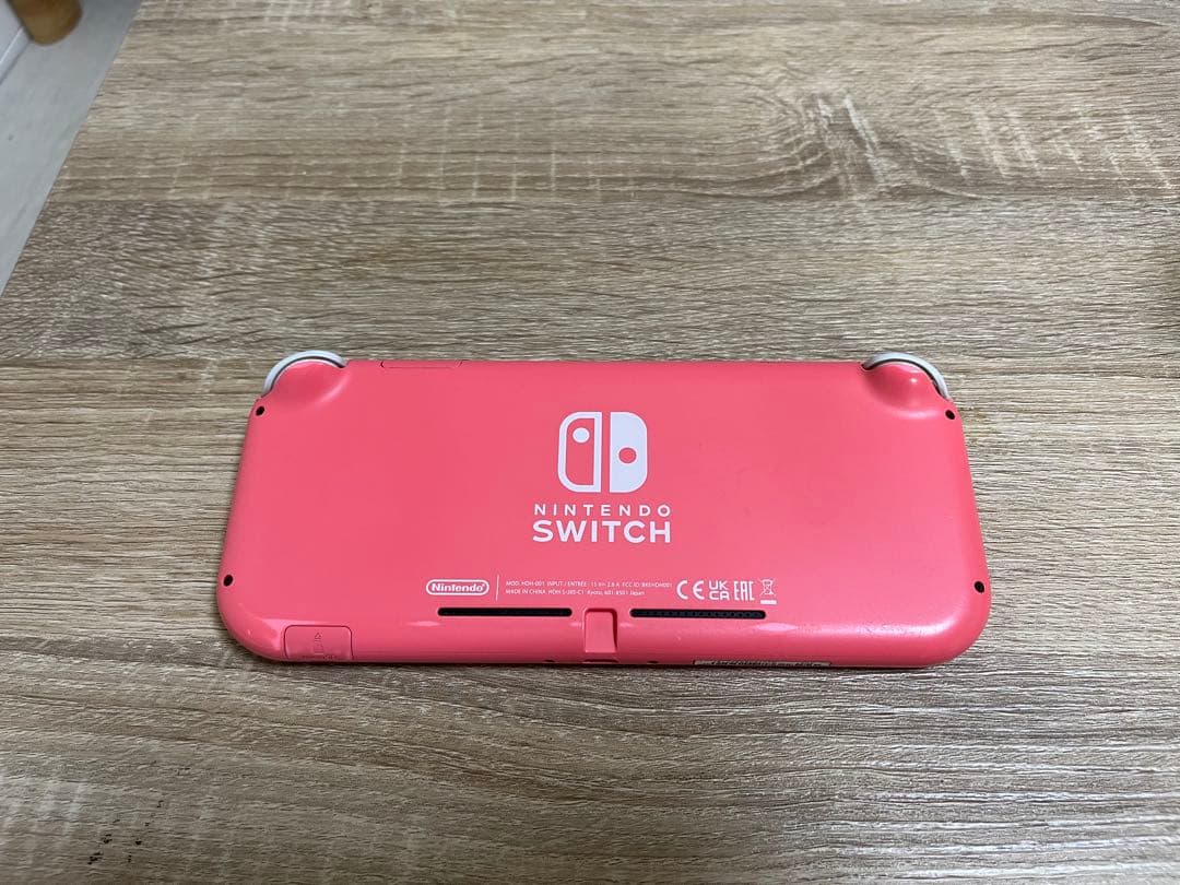 Nintendo Switch Lite ピンク 本体　充電器　SDカード付き