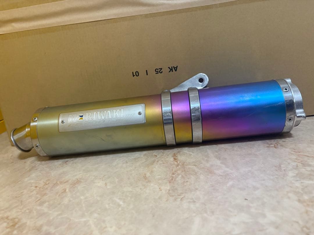cb400sf nc39 モリワキ チタンマフラー(値下げ可能)