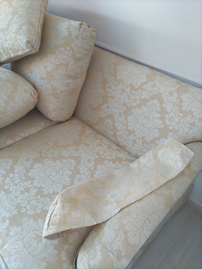 極美品トーマスビルソファベッド 3人掛け マットレス付