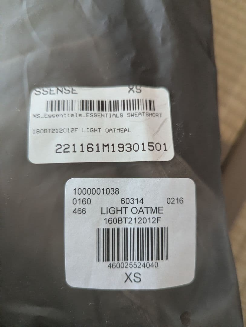 パンツ FOG ESSENTIAL SWEAT SHORTS XS