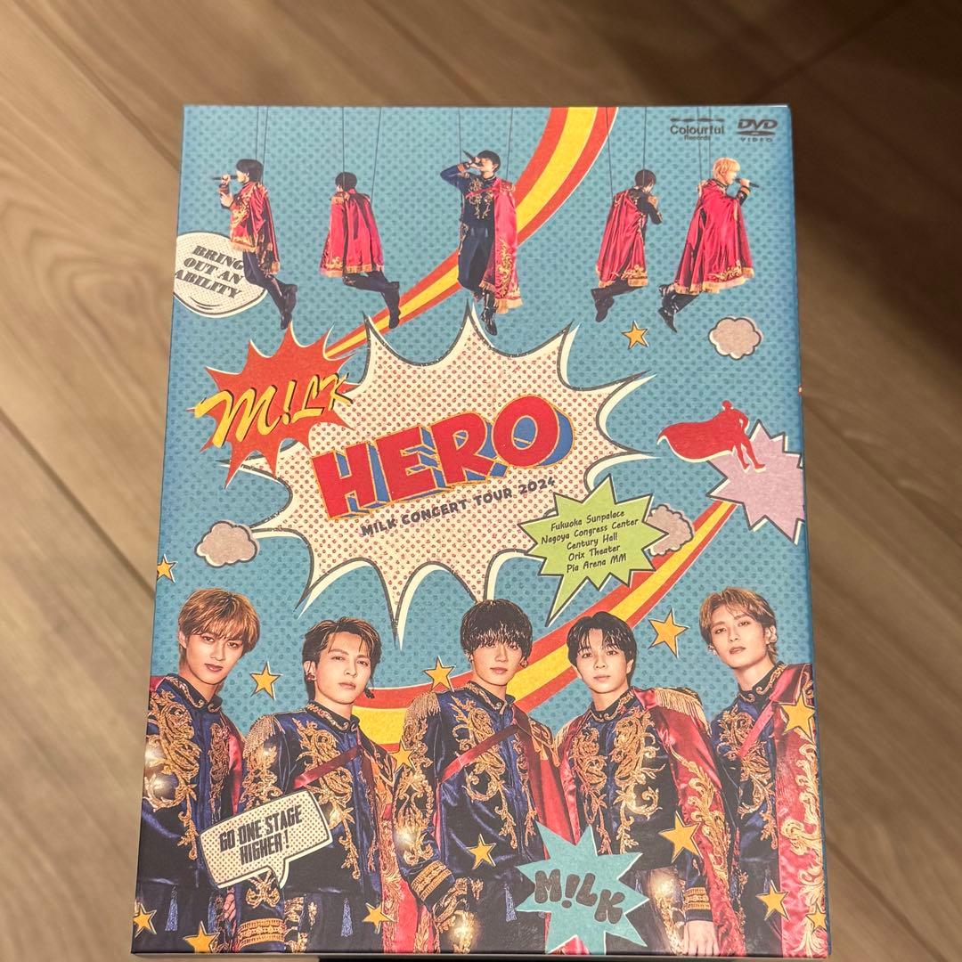 ミュージック M!LK HERO DVD