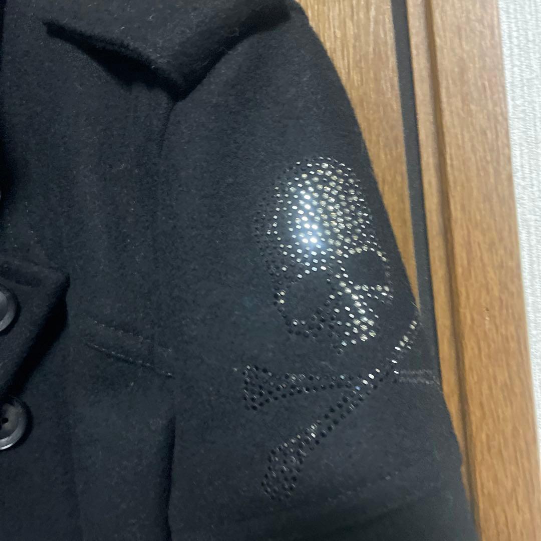 美品！！Roen Pコート 美品 定価8万　スワロフスキー