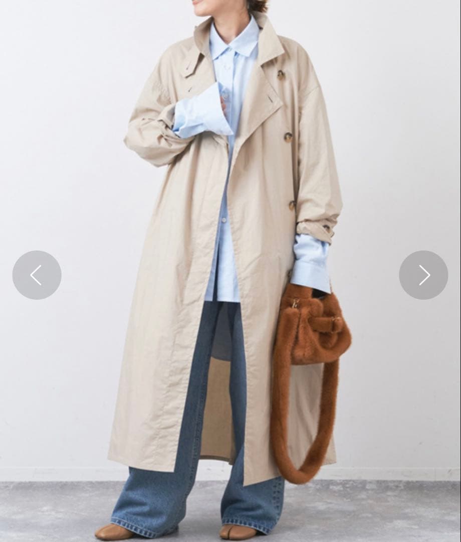 試着のみ＊Deuxieme Classe＊lightningダスターコート