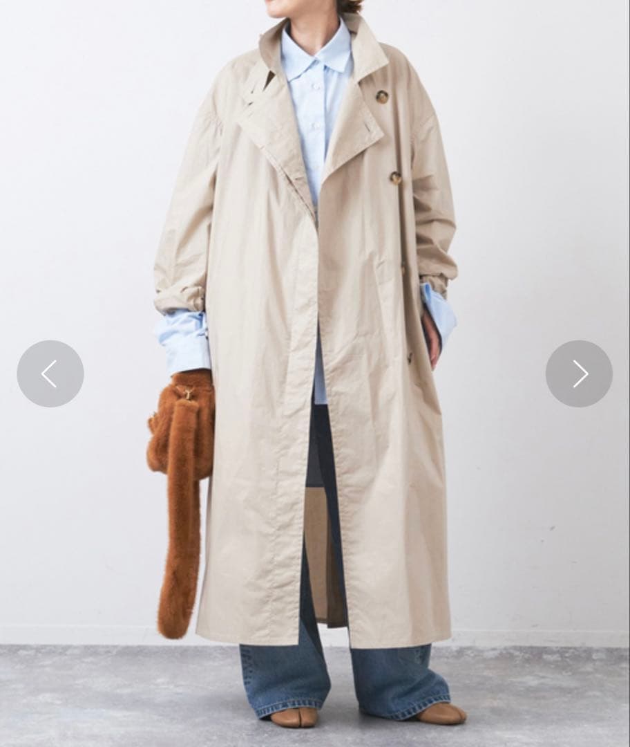 試着のみ＊Deuxieme Classe＊lightningダスターコート