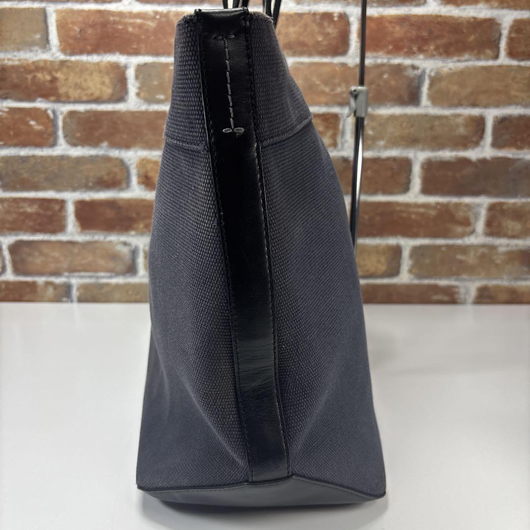 COACH　トートバッグ　ネイビー　キャンバス