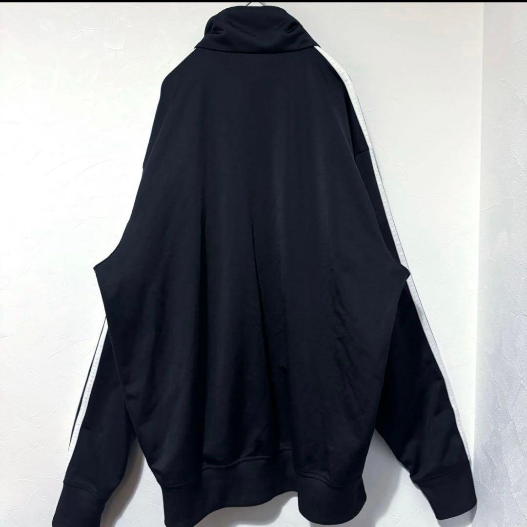 【美品】adidas トラックジャケット ファイヤーバード ブラック 2XL 黒