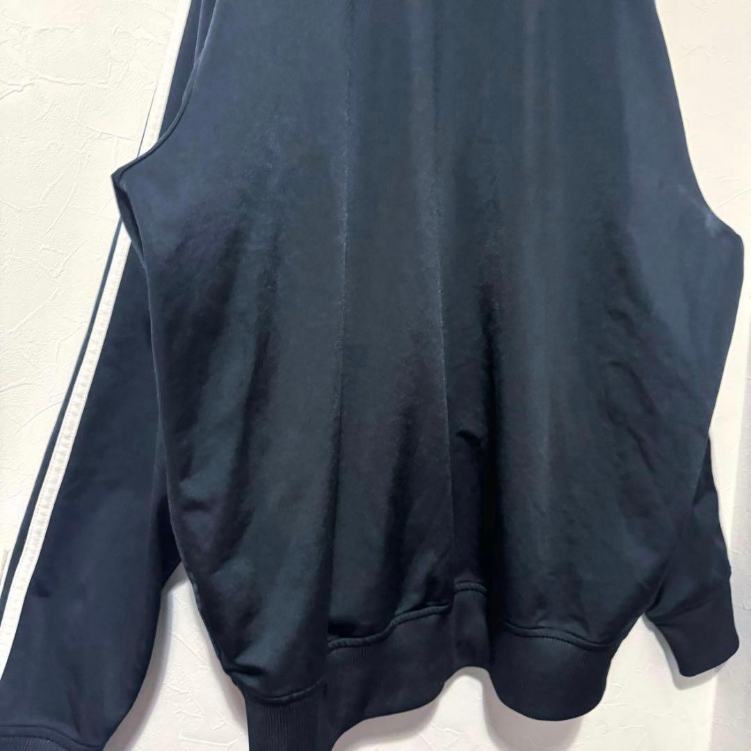 【美品】adidas トラックジャケット ファイヤーバード ブラック 2XL 黒