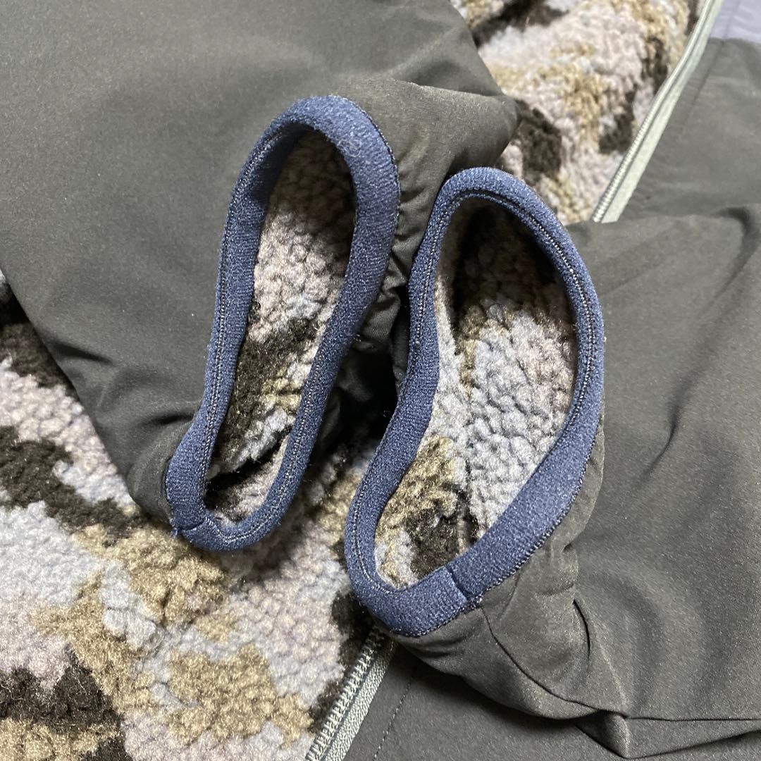 ヨネックス　リバーシブル　ボア　ジャケット　カモフラ　S