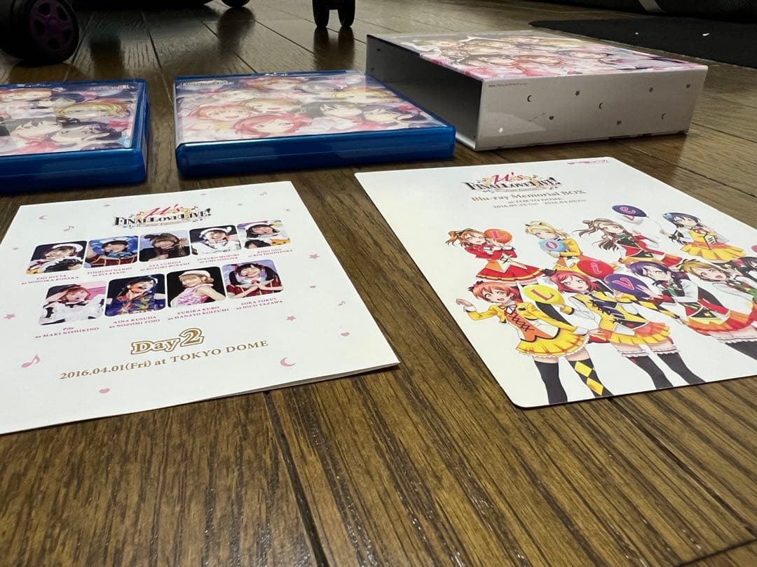 ウィズ Final LoveLive! ブルーレイ day1 day2