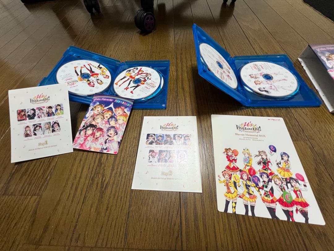 ウィズ Final LoveLive! ブルーレイ day1 day2