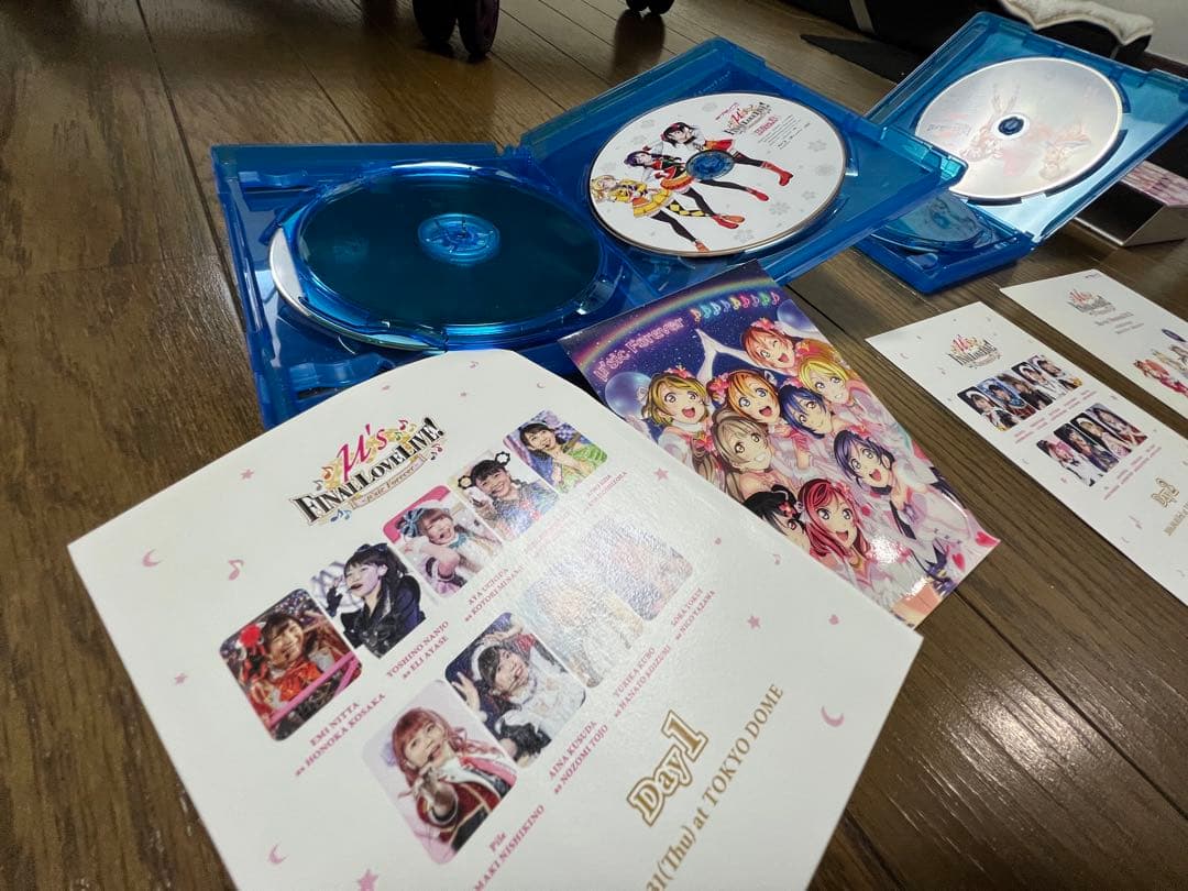 ウィズ Final LoveLive! ブルーレイ day1 day2