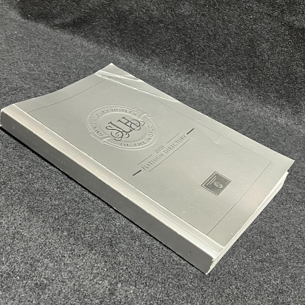 【稀少】SMALL LUXURY HOTELS 2001 DIRECTORY◎