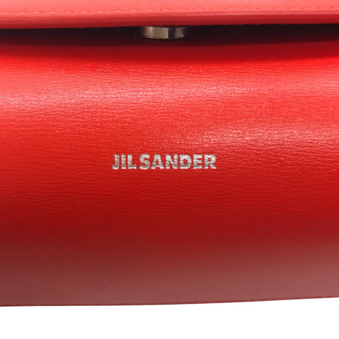 【現行品/極美品】ジルサンダー カンノーロ ショルダーバッグ スモール レッド