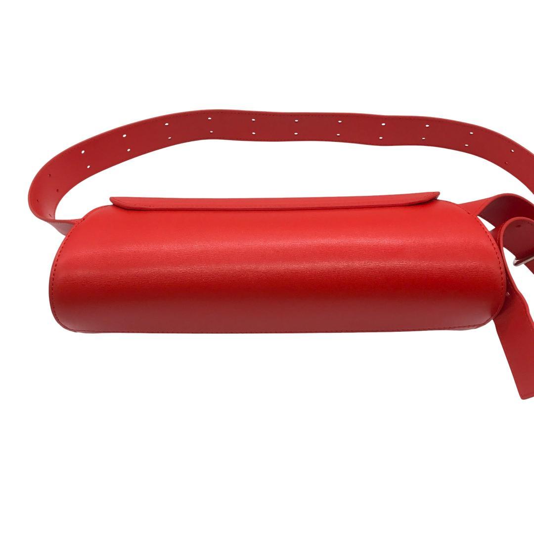 【現行品/極美品】ジルサンダー カンノーロ ショルダーバッグ スモール レッド