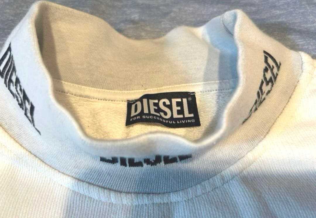 j*9様 DIESEL モックネックスウェット トレーナー　L