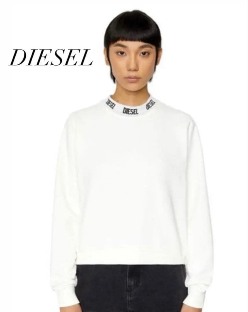 j*9様 DIESEL モックネックスウェット トレーナー　L