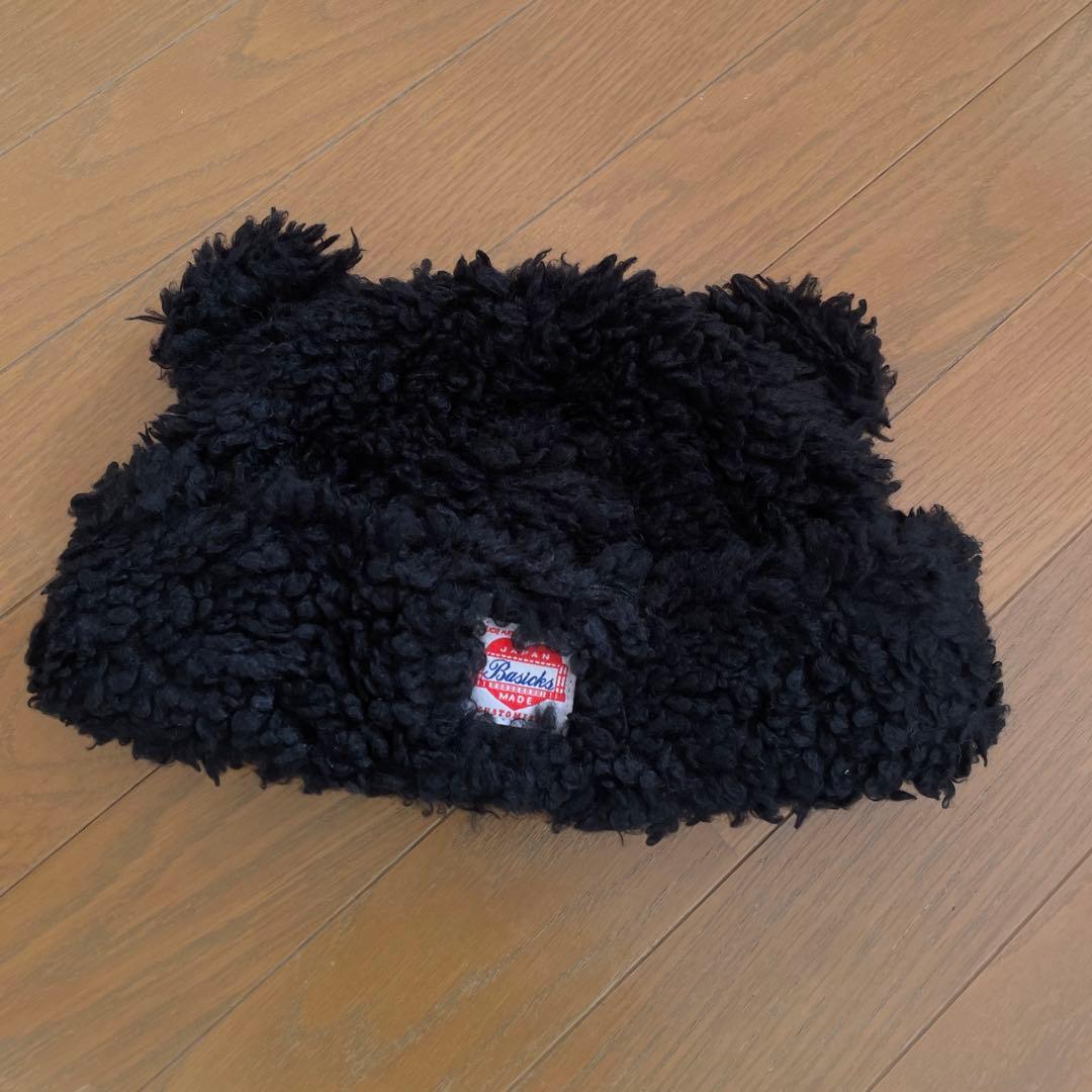 BASICKS BEAR BEANIE ベイシックス　ベアビーニー　クマ耳