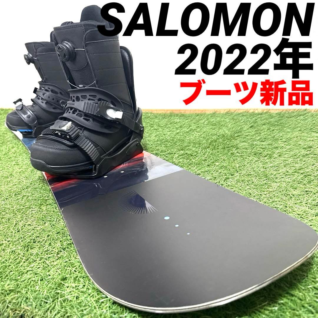 ブーツなし‼️O5 SALOMON 149cm メンズスノーボードセット