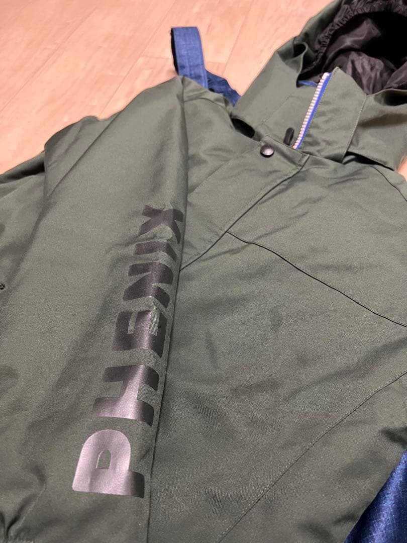 PHENIX 子ども用スキーウェア ダークグリーン