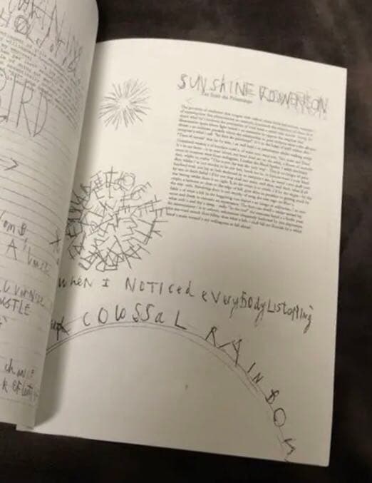 Mark Borthwick マーク・ボスウィック ハンドメイドZINE