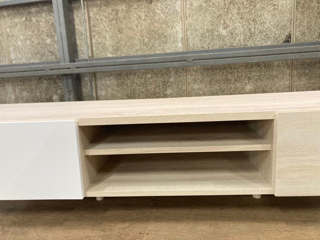 テレビボード 180オークホワイト