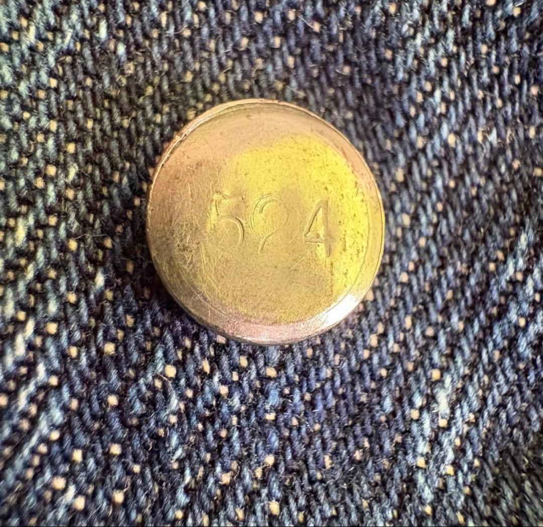 濃紺‼️60s Levi’s 70505 4th ボタン裏524 BigE